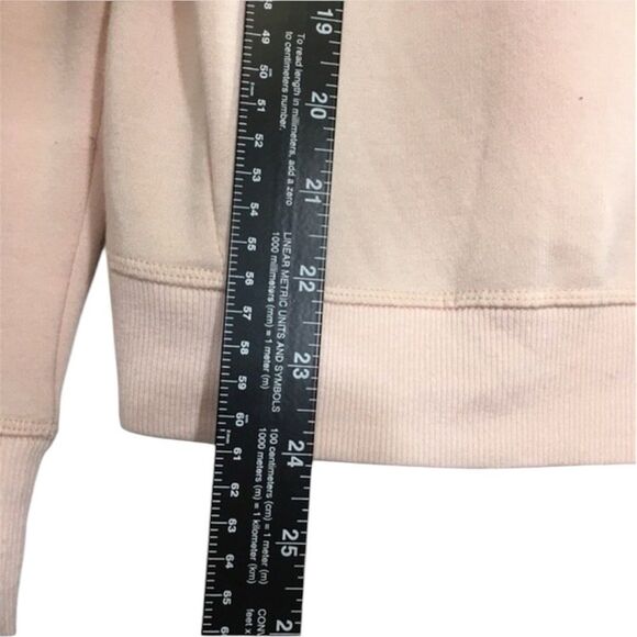 ATHLETA FLEECE LINED PINK CROSSBACK MODAL BLEND HOODIE SWEATSHIRT‎ XS CASUAL - Picture 3 of 12